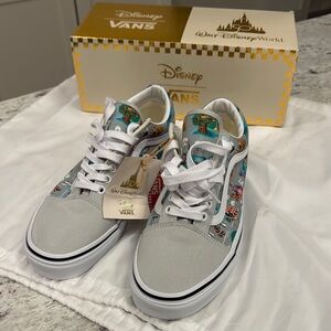 Vans Disney Men’s Shoes - Gray and White